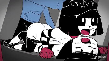 Manga porn three-way with Mime and Dash in high definition video.