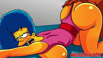 The Simpsons Simptoons presents hot anime giant baps and bootie