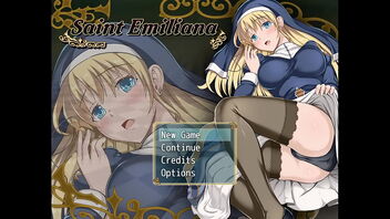 Hentai game with big booty and tits called Saint Emiliana