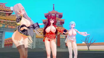 2D animated Chinese New Yr festivity with KKVMD virtual YouTubers