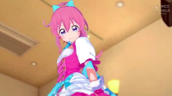 Mirai Momoyama’s dressing room encounter in Kiratto Pri Chan