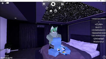 A Roblox furry gets it in the ass in 4 different scenes.